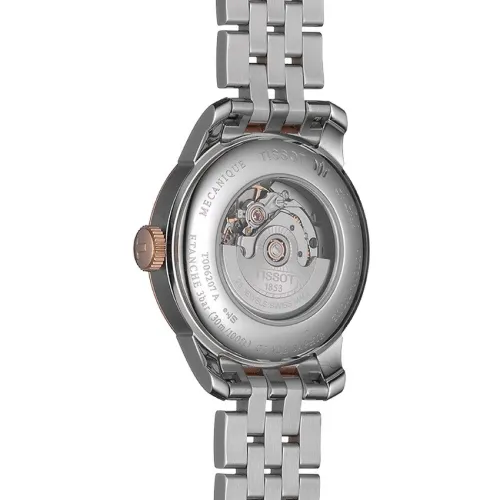 TISSOT LE LOCLE AUTOMATIC LADY (29.00) ACIER ET PVD OR ROSE