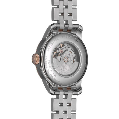 TISSOT LE LOCLE AUTOMATIC LADY (29.00) ACIER ET PVD OR ROSE