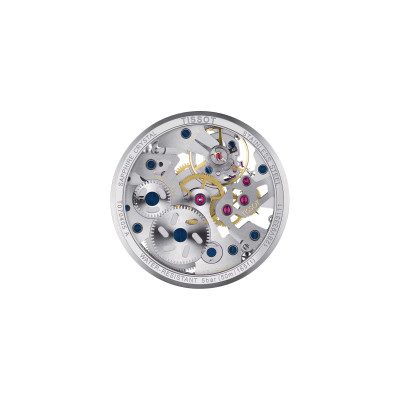 Tissot T-Complication homme mouvement mécanique squelette 