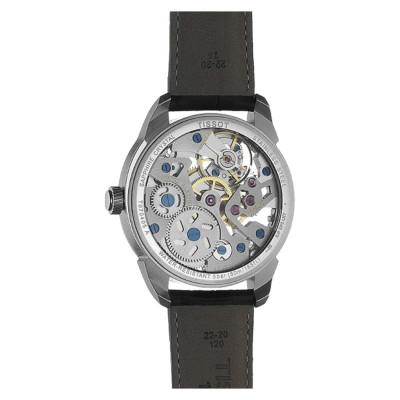 Tissot T-Complication homme mouvement mécanique squelette 