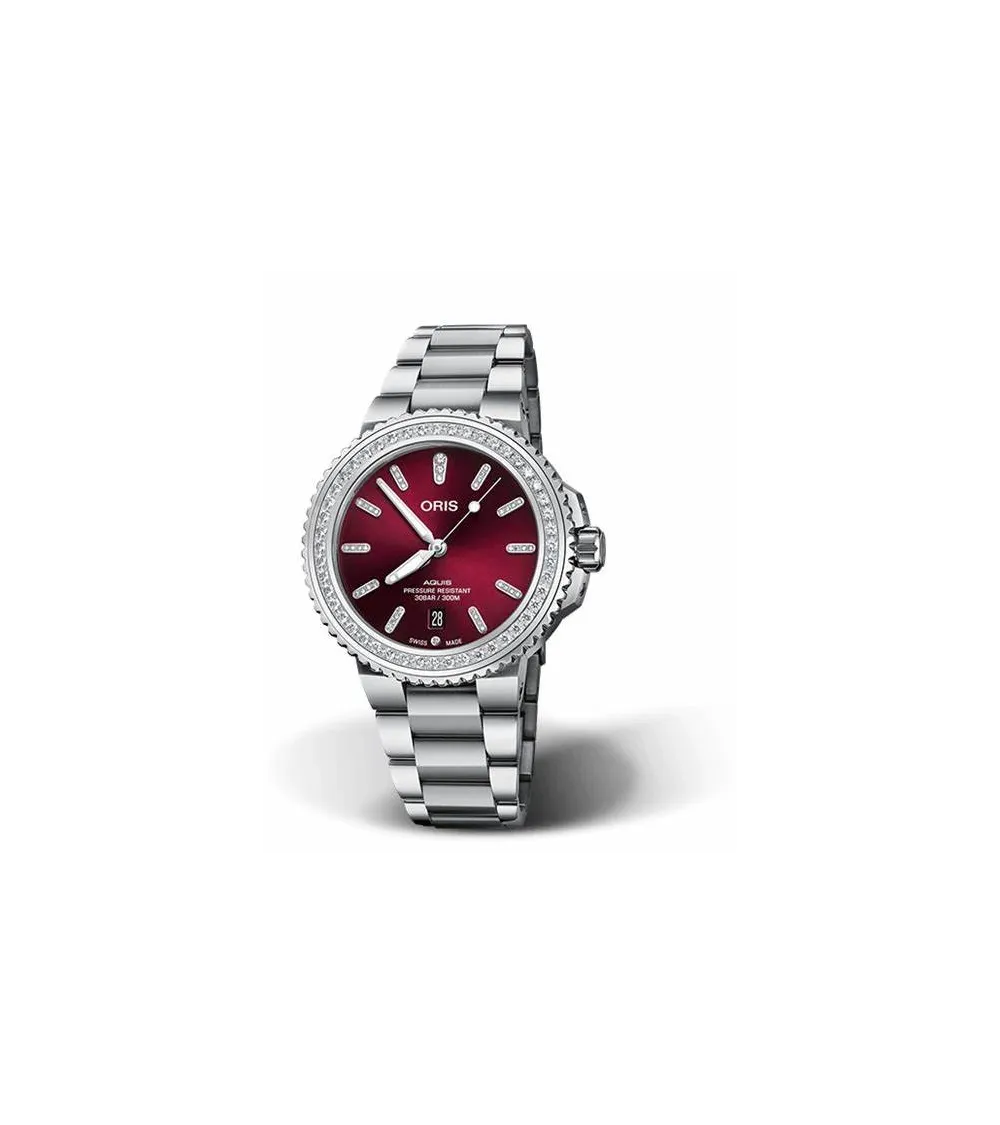 ORIS AQUIS DATE DIAMANTS