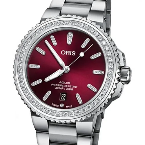 ORIS AQUIS DATE DIAMANTS