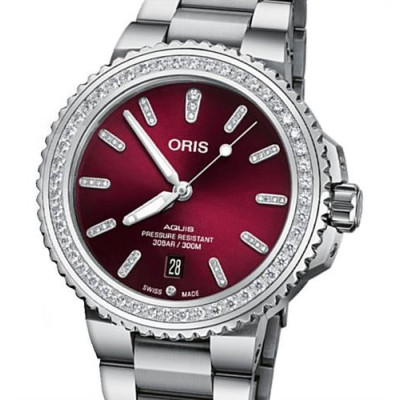ORIS AQUIS DATE DIAMANTS