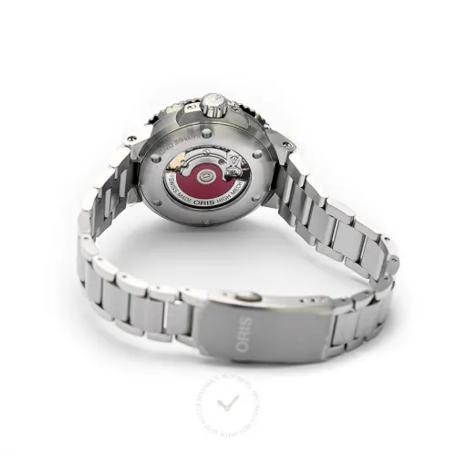 ORIS AQUIS DATE DAME 36.5MM FOND BLEU ÉGÉEN