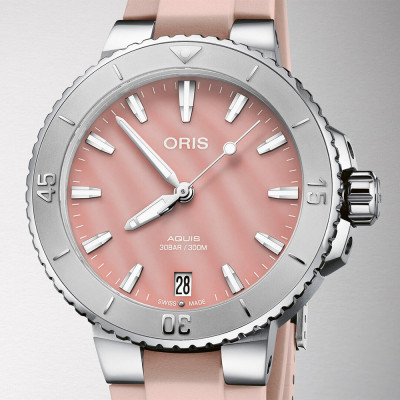 ORIS AQUIS DATE DAME ROSE
