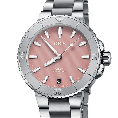 ORIS AQUIS DATE DAME ROSE