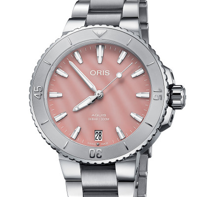 ORIS AQUIS DATE DAME ROSE