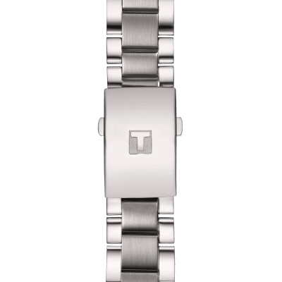 TISSOT T-SPORT GENT XL  quartz cadran bleu bracelet acier 42 mm