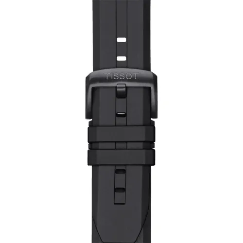 TISSOT T-TOUCH CONNECT SOLAR TITANE pvd or rose bracelet caoutchouc noir 47,5 mm