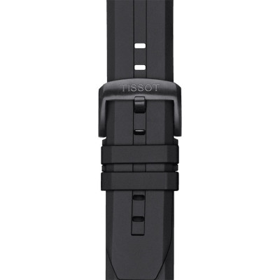 TISSOT T-TOUCH CONNECT SOLAR TITANE pvd or rose bracelet caoutchouc noir 47,5 mm