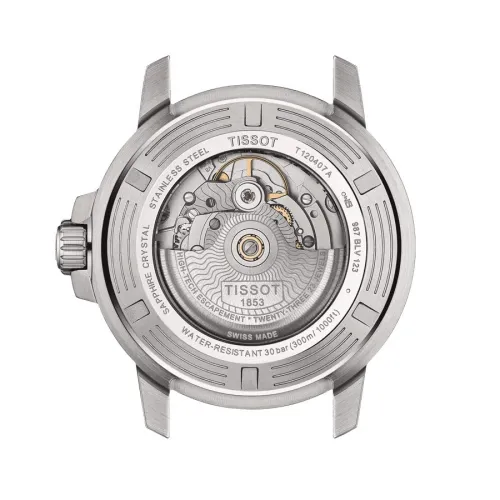 TISSOT T-SPORT SEASTAR 1000 Powermatic 80 cadran vert bracelet acier 43 mm