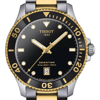 TISSOT SEASTAR 1000 QUARTZ 40mm BICOLORE