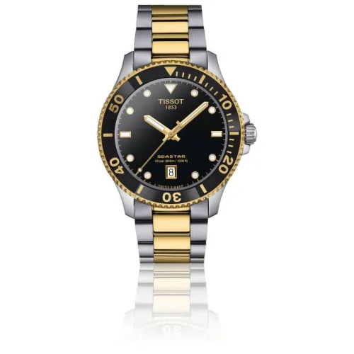 TISSOT SEASTAR 1000 QUARTZ 40mm BICOLORE