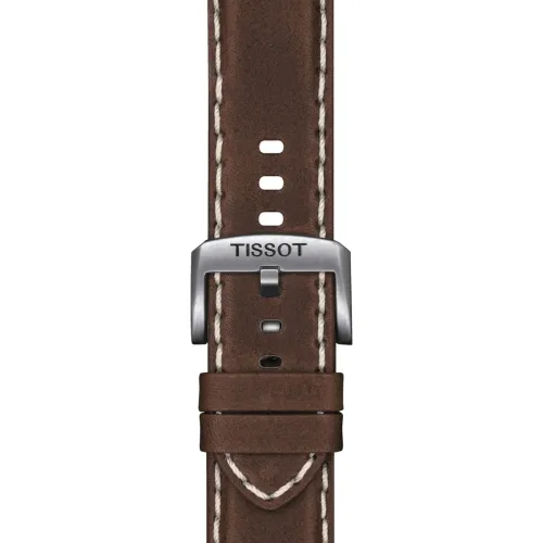 TISSOT SUPERTSPORT CHRONO  45,5 MM cuir marron
