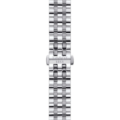 TISSOT T-CLASSIC CARSON PREMIUM CHRONOGRAPHE QUARTZ CADRAN BLC BRACELET ACIER 41 MM