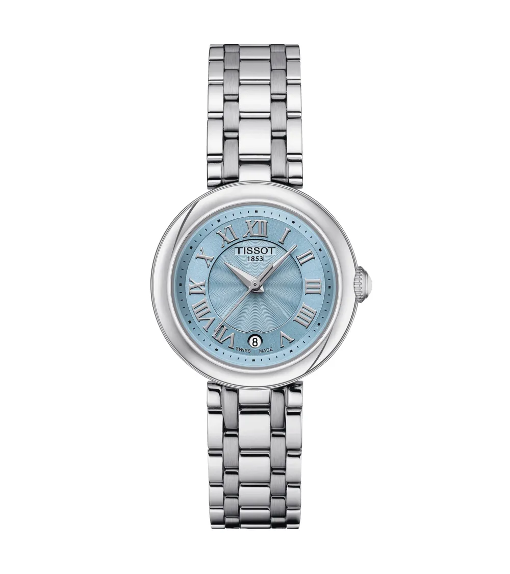 TISSOT BELLISSIMA SMALL LADY QUARTZ CADRAN BLEU BRACELET ACIER 26 MM