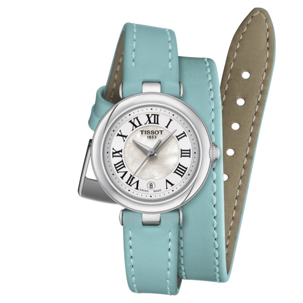 TISSOT BELLISSIMA SMALL LADY QUARTZ CADRAN NACRE  26 MM