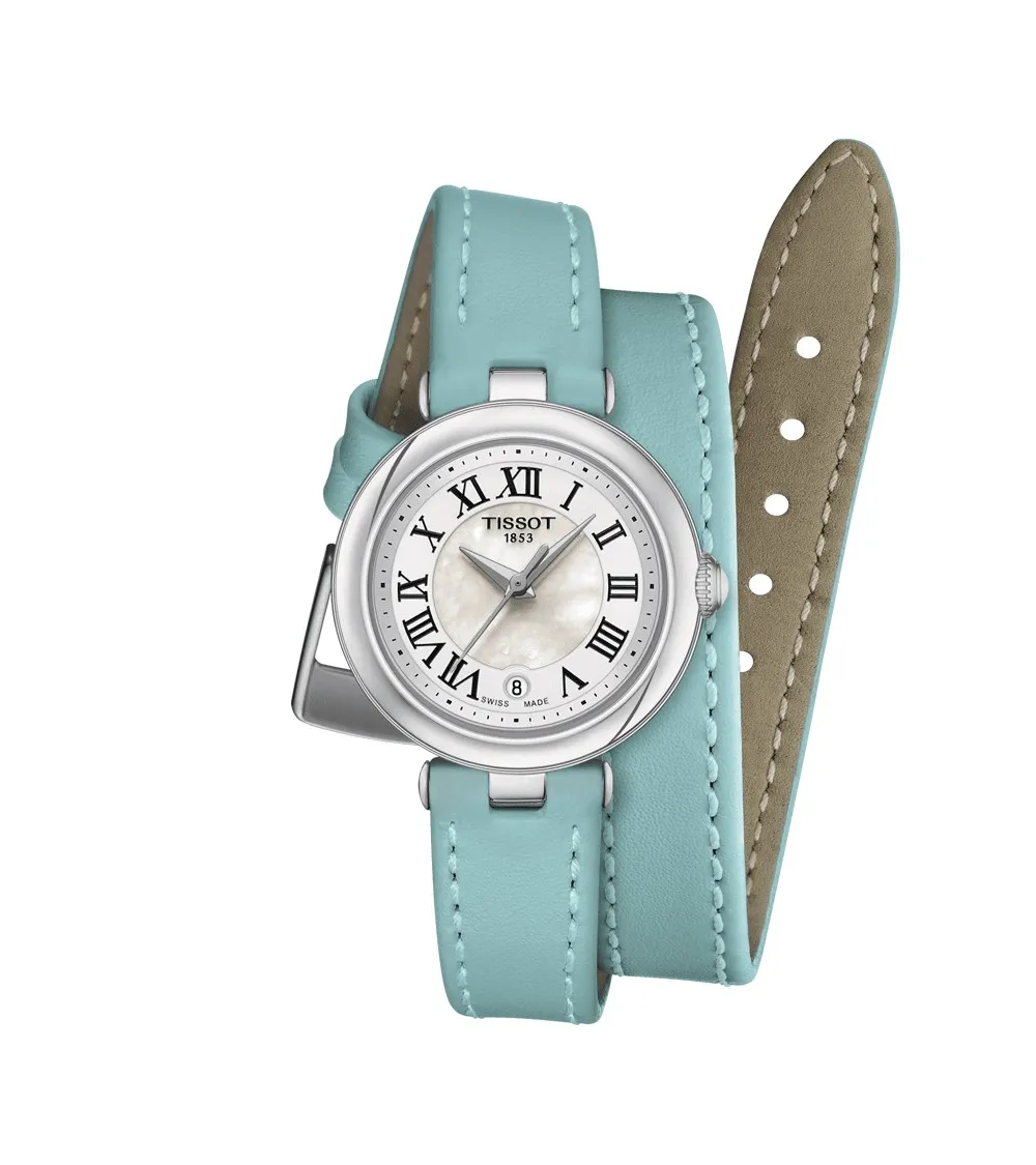 TISSOT BELLISSIMA SMALL LADY QUARTZ CADRAN NACRE  26 MM