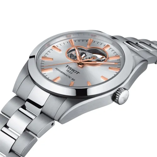 TISSOT GENTLEMAN POWERMATIC 80 OPEN HEART AUTOMATIQUE 40 MM