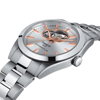 TISSOT GENTLEMAN POWERMATIC 80 OPEN HEART AUTOMATIQUE 40 MM