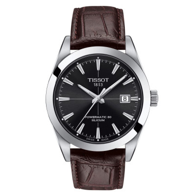 TISSOT GENTLEMAN POWERMATIC 80 AUTOMATIQUE CADRAN NOIR 40 MM