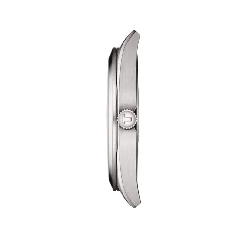 TISSOT T-CLASSIC GENTLEMAN QUARTZ CADRAN BLEU BRACELET ACIER 40 MM