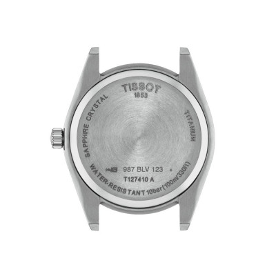 TISSOT GENTLEMAN TITANIUM QUARTZ CADRAN GRIS BRACELET TITANE 40 MM