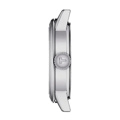 TISSOT CLASSIC DREAM LADY QUARTZ CADRAN NACRE BRACELET CUIR BEIGE 28 MM