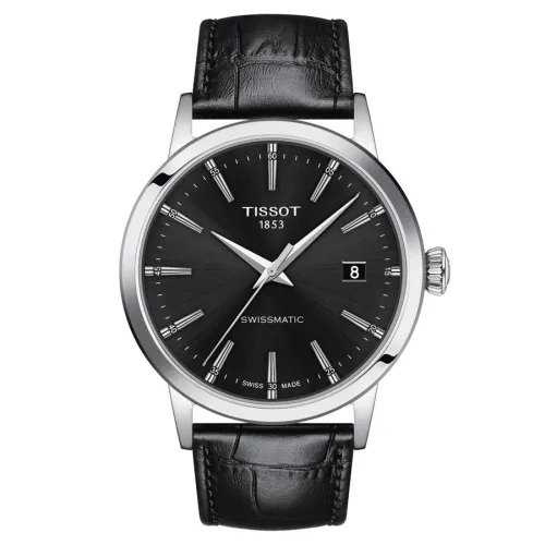 TISSOT T-CLASSIC DREAM SWISSMATIC BRACELET CUIR 42 MM