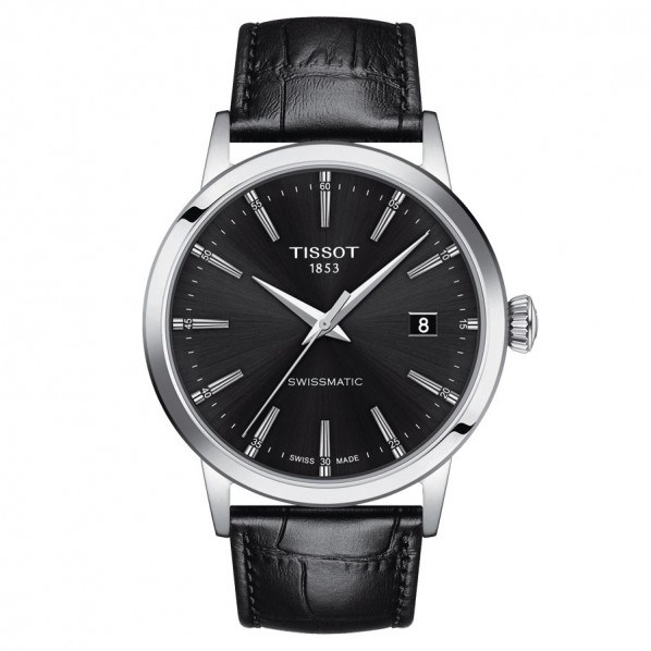 TISSOT T-CLASSIC DREAM SWISSMATIC BRACELET CUIR 42 MM