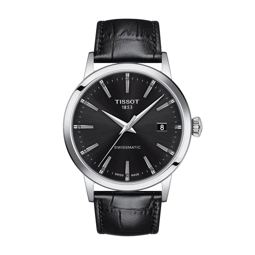 TISSOT T-CLASSIC DREAM SWISSMATIC BRACELET CUIR 42 MM