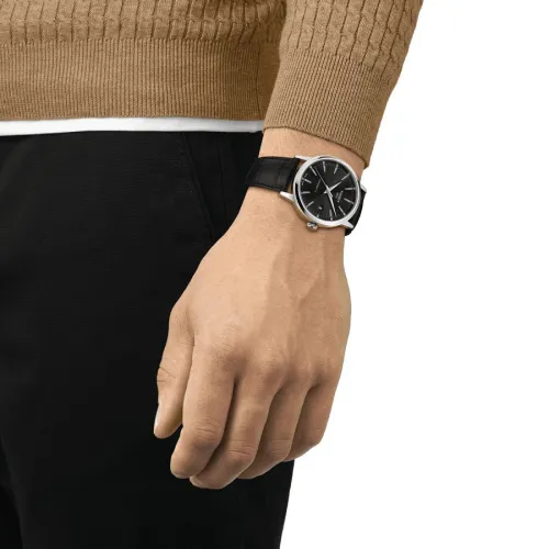 TISSOT T-CLASSIC DREAM SWISSMATIC BRACELET CUIR 42 MM