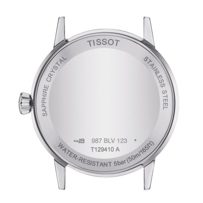 TISSOT CLASSIC DREAM QUARTZ CADRAN ARGENTÉ BRACELET ACIER 42 MM