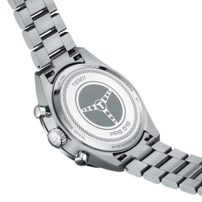 TISSOT PRS 516 CHRONOGRAPHE QUARTZ CADRAN BRACELET ACIER 45 MM