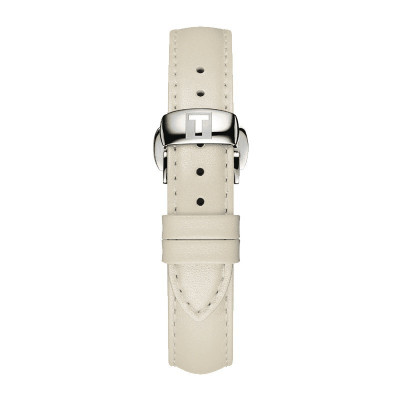TISSOT T-MY LADY QUARTZ CADRAN NACRE BRACELET ACIER ET CUIR 29,3 MM