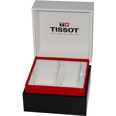 TISSOT T-MY LADY QUARTZ CADRAN ROSE BRACELET ACIER ET CUIR 29,3 MM