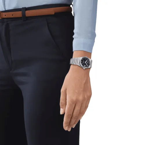 TISSOT PRX 35 MM POWERMATIC 80 AUTOMATIQUE  CADRAN BLEU