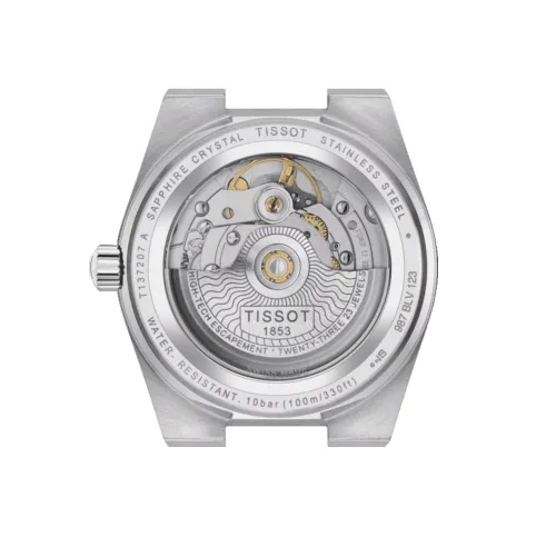 TISSOT PRX 40 MM POWERMATIC 80 AUTOMATIQUE CADRAN BLEU CLAIR