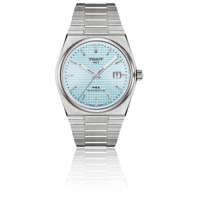 Tissot PRX Powermatic 80 Quadrante Blu Ghiaccio – Automatico Svizzero, Acciaio
