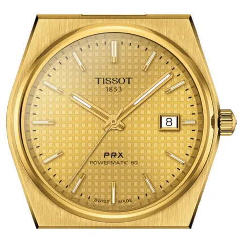TISSOT PRX POWERMATIC 80 AUTOMATIQUE CADRAN CHAMPAGNE 40 MM