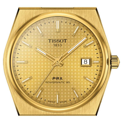 TISSOT PRX POWERMATIC 80 AUTOMATIQUE CADRAN CHAMPAGNE 40 MM