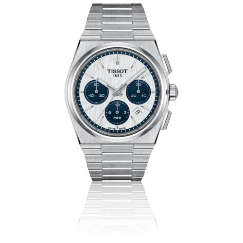 TISSOT PRX AUTOMATIQUE CHRONOGRAPHE CADRAN GRIS 42 MM