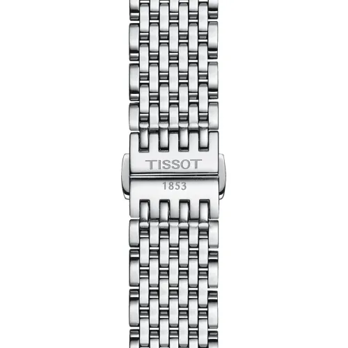 TISSOT T-CLASSIC EVERYTIME LADY QUARTZ CADRAN BLEU BRACELET ACIER 34 MM