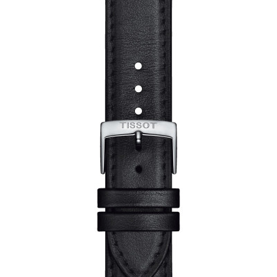 TISSOT T-CLASSIC EVERYTIME LADY QUARTZ CADRAN BLEU BRACELET CUIR 40 MM