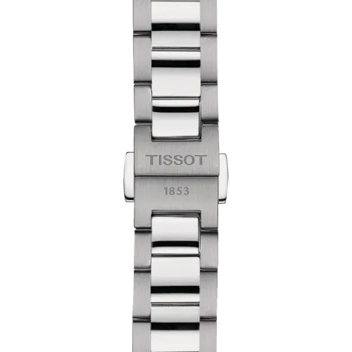 TISSOT T-CLASSIC PR100 QUARTZ CADRAN ARGENTÉ BRACELET ACIER  34 MM