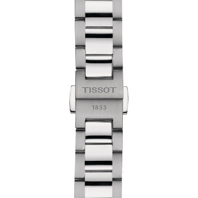 TISSOT T-CLASSIC PR100 QUARTZ CADRAN ARGENTÉ BRACELET ACIER  34 MM