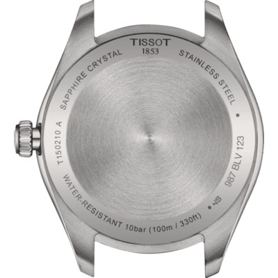 TISSOT T-CLASSIC PR100 QUARTZ CADRAN ARGENTÉ BRACELET ACIER  34 MM