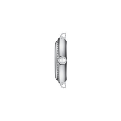 TISSOT BELLISSIMA AUTOMATIQUE CADRAN NACRE 47 DIAMANTS BRACELET ACIER 26 MM