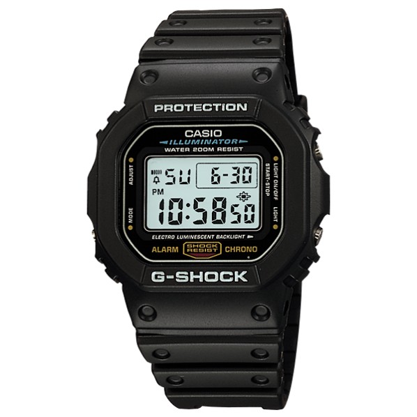 CASIO ORIGINE NOIR DW-5600E-1V