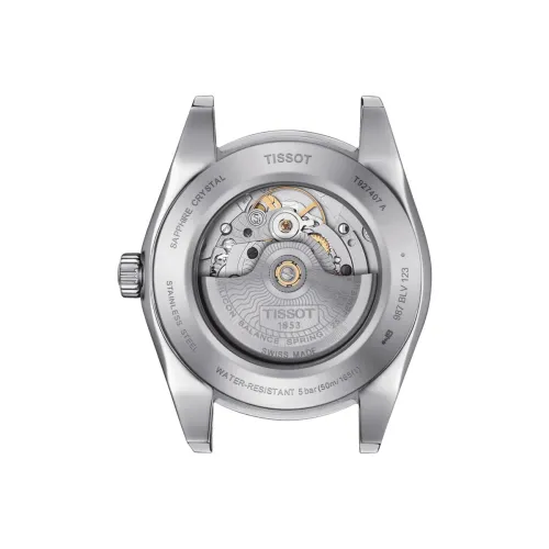 TISSOT GENTLEMAN POWERMATIC 80 SILICIUM LUNETTE EN OR JAUNE 18K